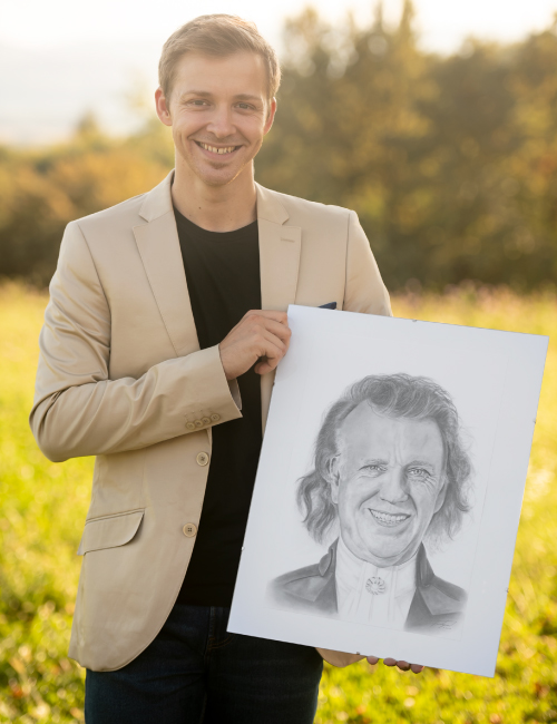 Portret Kristijan - Andre Rieu - KrisARTS